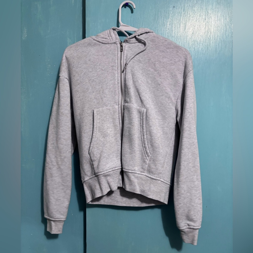 Kids Gray Hoodie Jacket